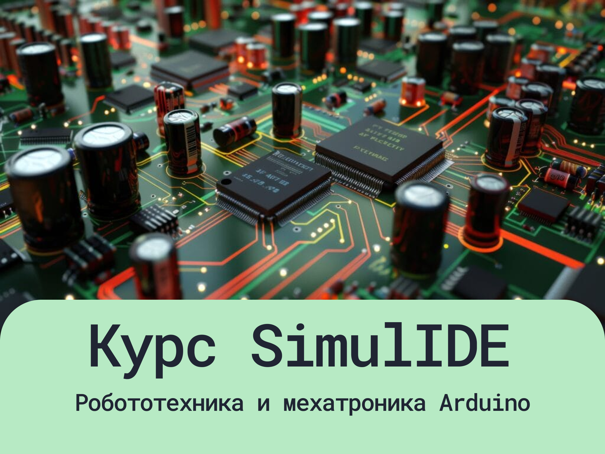 Курс по работе в симуляторе SimulIDE