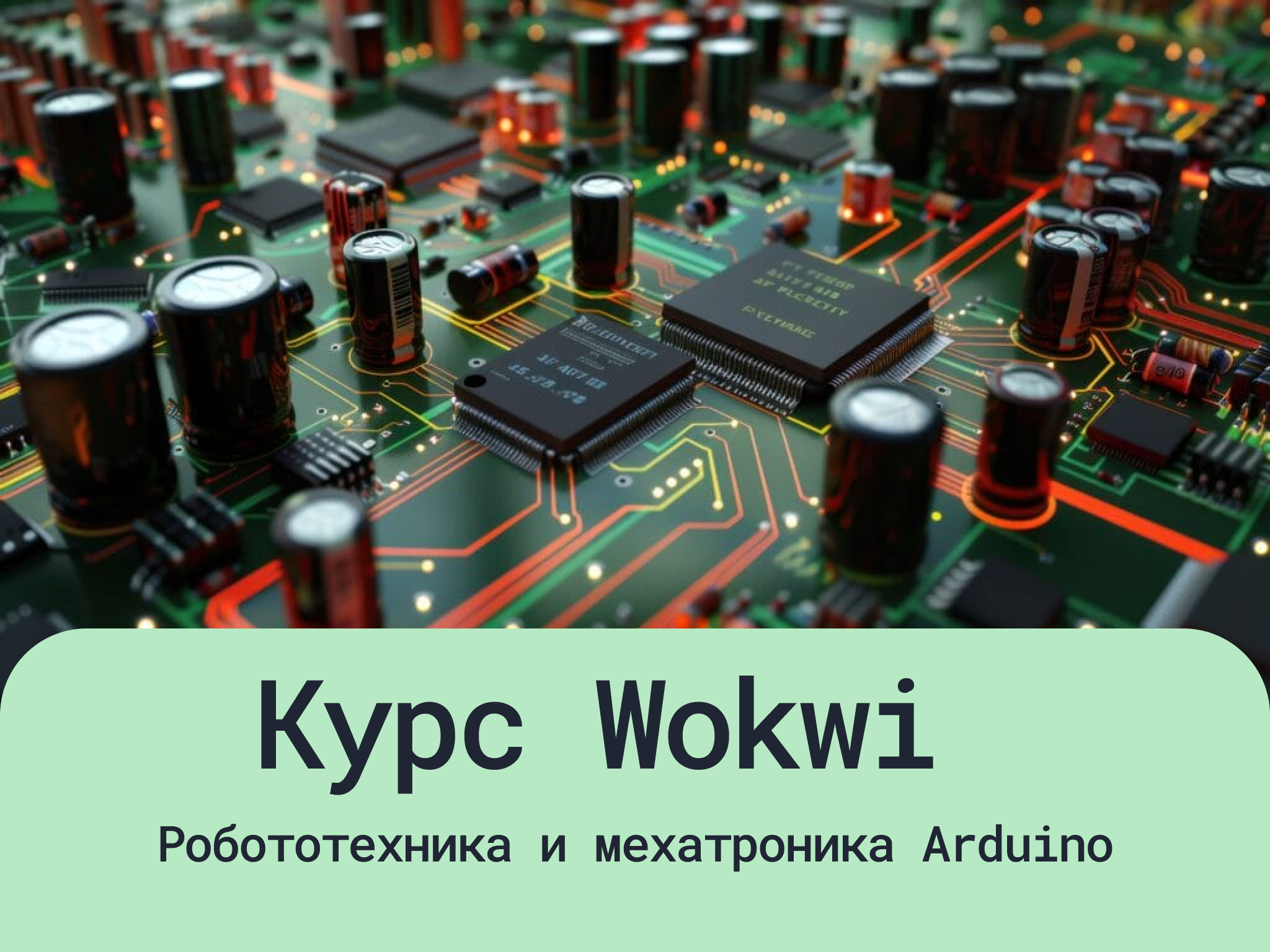 Курс по работе Wokwi